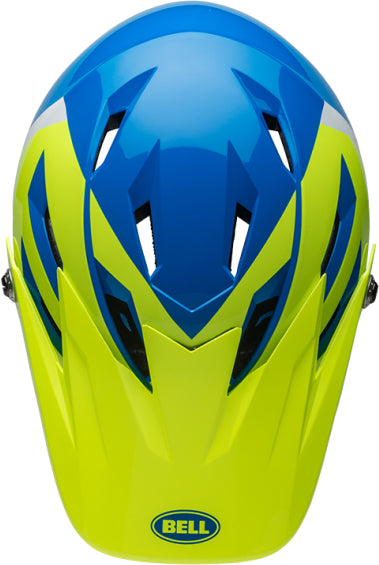 bell sanction bike helmet gloss force blue retina sear assassin Bell Sanction Helmet-Force Blue/Retina Sear
