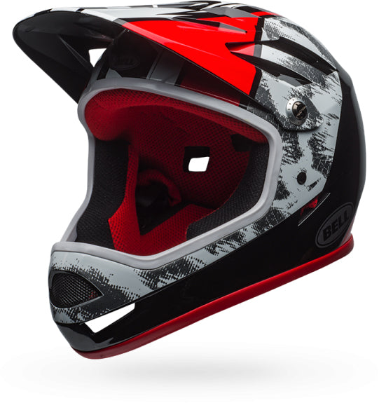 Bell Sanction Helmet-White/Black/Red - 2