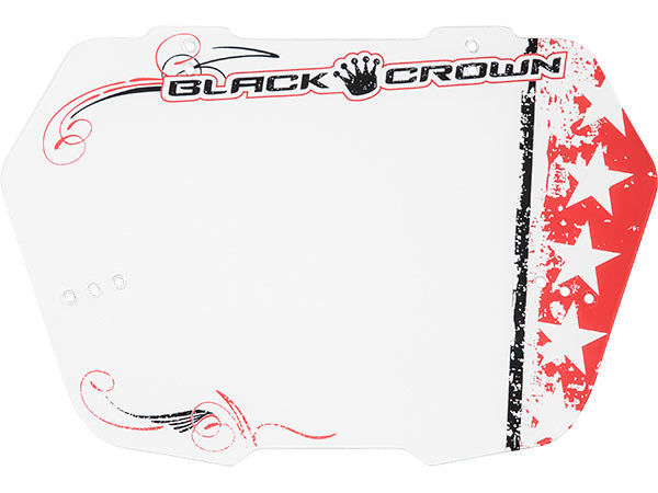 Black Crown Stunt Number Plate - 1