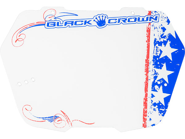 Black Crown Stunt Number Plate - 2