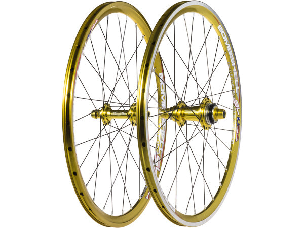 Bombshell SL Expert Cassette Wheel Set 20x1 3 8 at J R Bicycles J R Bicycles Inc