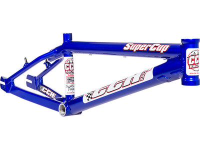 CCH Super Cup Aluminum BMX Race Frame-Candy Blue