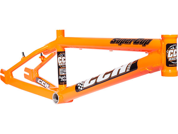 CCH Super Cup Aluminum BMX Race Frame-Fluorescent Orange at J&R