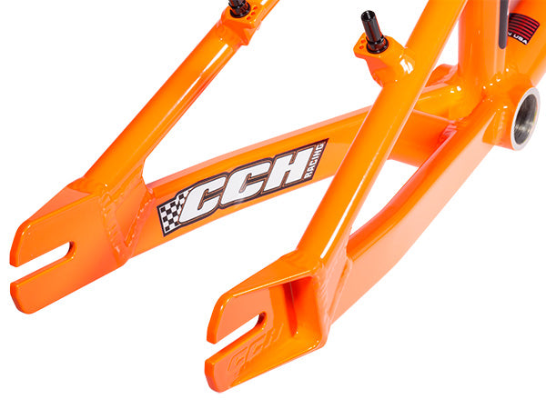CCH Super Cup Aluminum BMX Race Frame-Fluorescent Orange at J&R