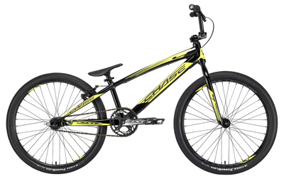 Chase Edge Cruiser 24 BMX Bike Black Yellow J R Bicycles Inc