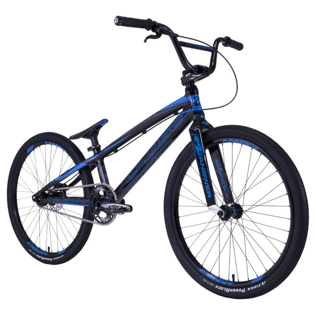 Chase Element Cruiser BMX Bike-Black/Blue - 2
