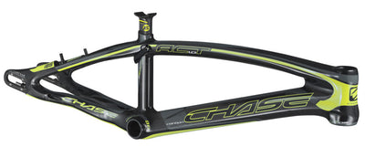 Chase ACT 1.0 Carbon BMX Race Frame-Gloss Black/Neon Yellow