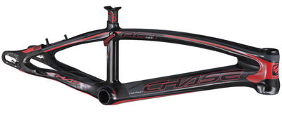 Chase ACT 1.0 Carbon BMX Race Frame-Gloss Black/Red