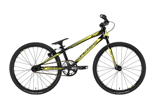 Chase Edge Mini BMX Bike-Black/Yellow - 1