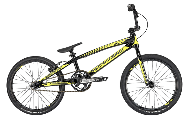 Chase Edge Pro BMX Bike-Black/Yellow - 1