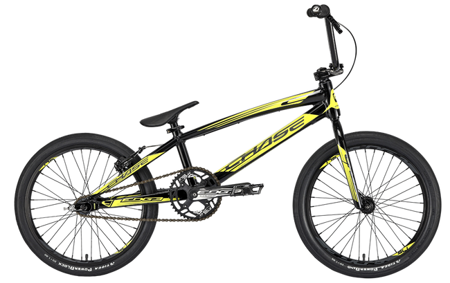 Chase Edge Pro XL BMX Bike-Black/Yellow - 1