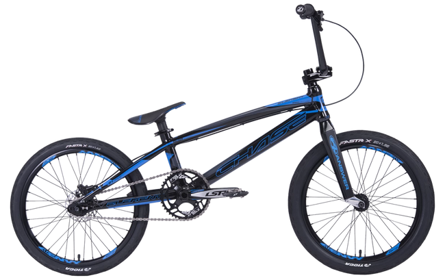 Chase Element Pro XXL BMX Bike-Black/Blue - 10