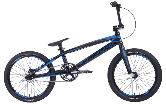 Chase Element Pro XXL BMX Bike Black Blue J R Bicycles Inc