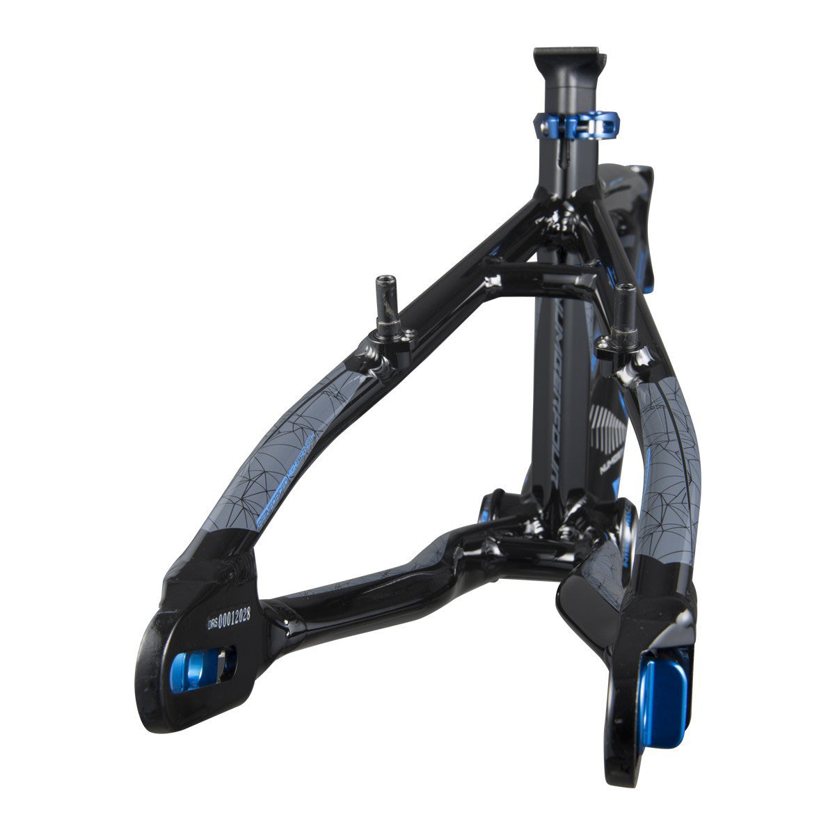 Chase RSP4.0 BMX Bike Frame-Black/Blue at J&R Bicycles