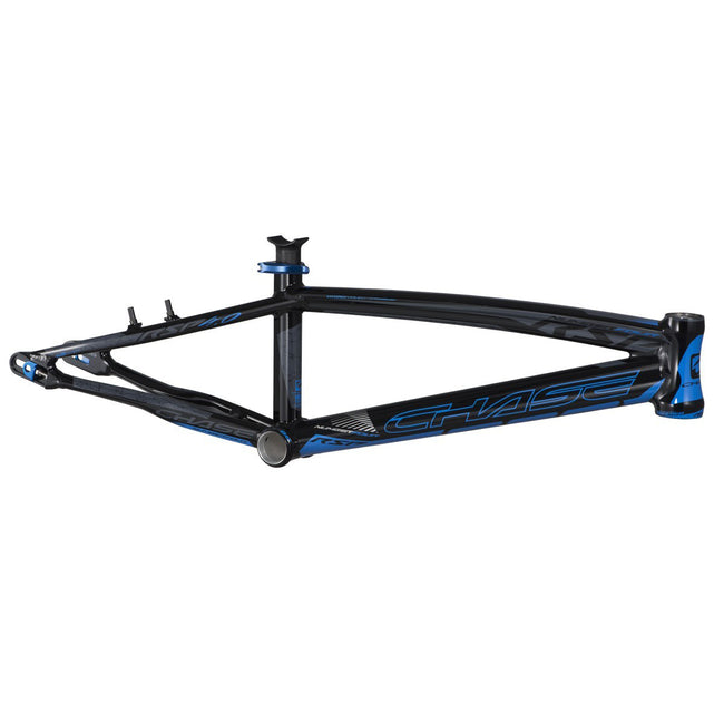 Chase RSP4.0 BMX Bike Frame-Black/Blue - 1