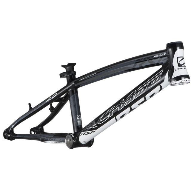 Chase RSP4.0 BMX Bike Frame-Black/White - 2