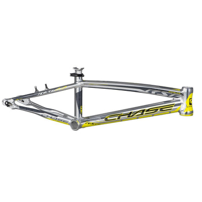 Chase RSP4.0 BMX Bike Frame-Polish/Neon Yellow