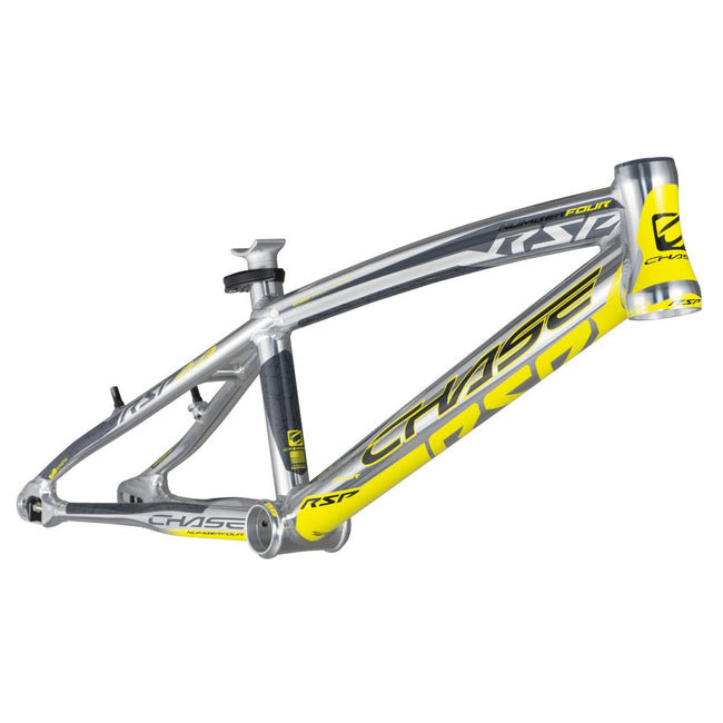 Chase RSP4.0 BMX Bike Frame-Polish/Neon Yellow - 2