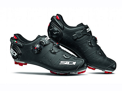 Sidi Drako 2 SRS Clipless Shoes-Matte/Black/Black