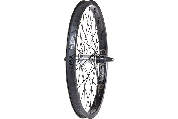 Cinema VX2 Rear Wheel-Chrome Hub/Black Rim at J&R Bicycles – J&R