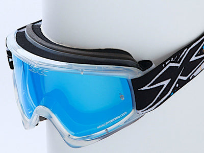 X-Brand Gox Splat Goggles-Trans Clear