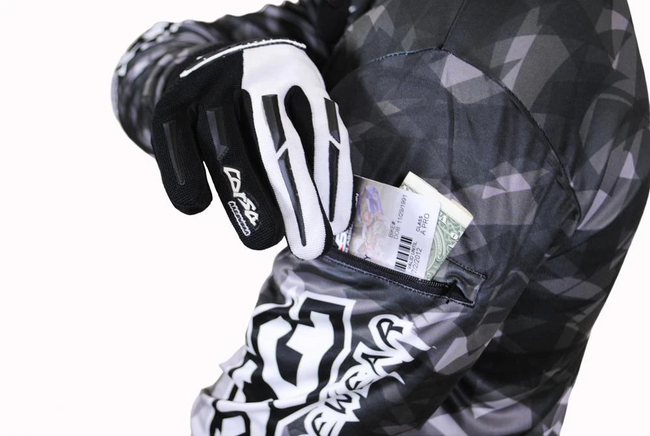 Corsa Unleashed BMX Race Jersey-Black/White - 3