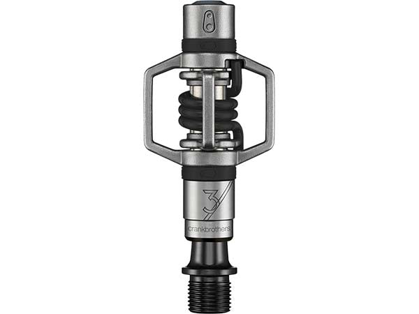 Crank Brothers Eggbeater 3 Clipless Pedals-Silver/Black - 1