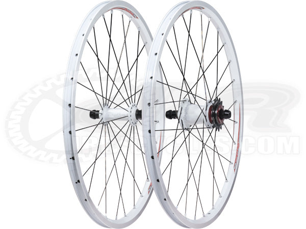24 x 1 3 8 bicycle wheel Crupi Rhythm Section Expert Cruiser BMX Race Wheelset-24x1 3/8"