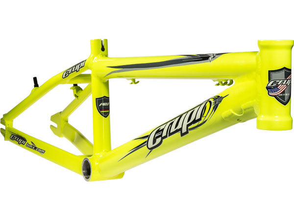 Crupi 2015 BMX Race Frame-Neon Yellow at J&R Bicycles – J&R