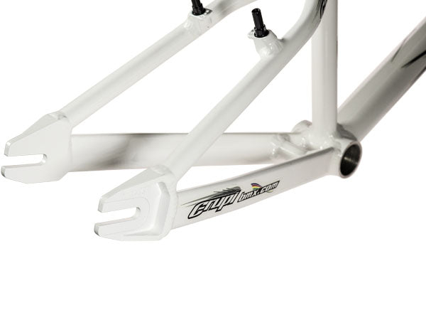 Crupi 2015 BMX Race Frame White at J R Bicycles J R Bicycles Inc