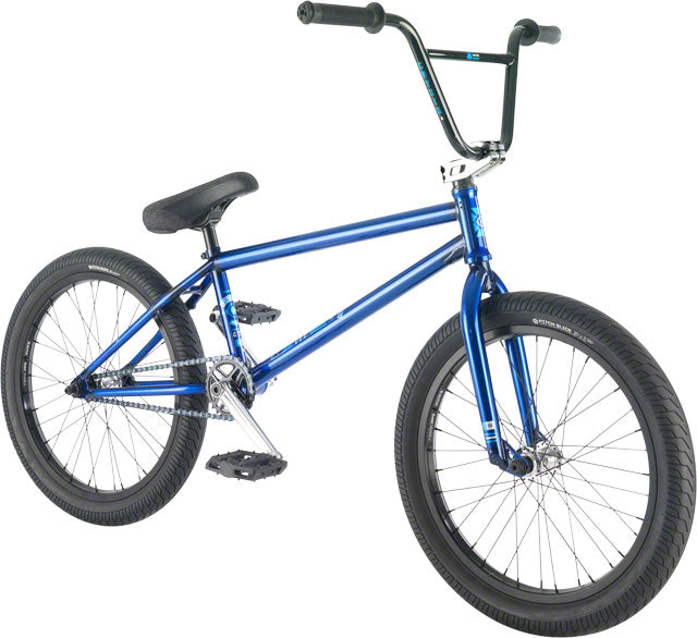 We The People Crysis W/Freecoaster BMX Bike-Trans Blue 21&quot;TT - 1