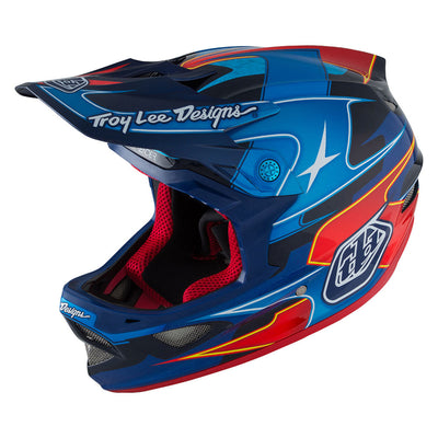 Troy Lee D3 Carbon MIPS Helmet-Render Navy