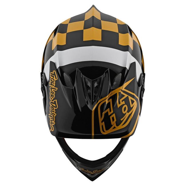 Troy Lee Designs D3 Fiberlite BMX Race Helmet-Raceshop Black/Gold - 5