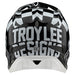Troy Lee Designs D3 Fiberlite BMX Race Helmet-Raceshop White/Black - 3