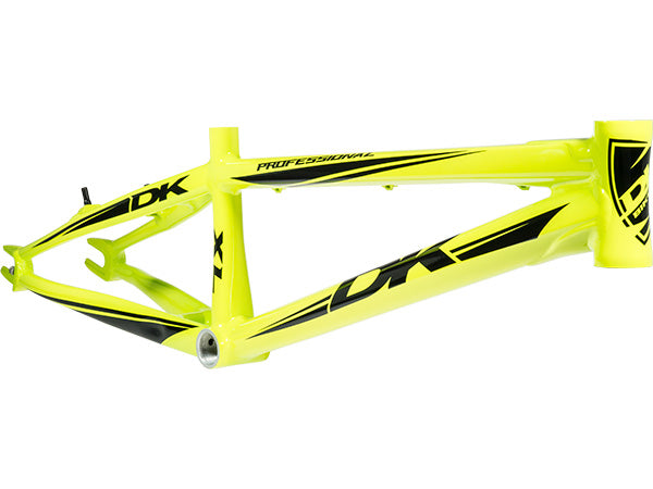 DK Professional V2 BMX Race Frame 20mm-Yellow - 1