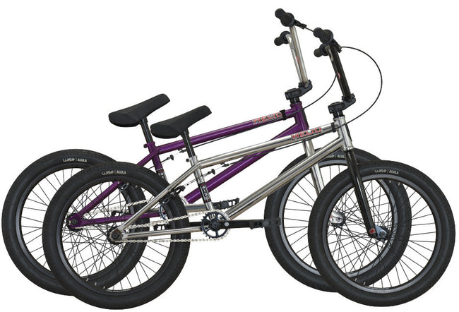DK Helio BMX Bike-Purple/Chrome - 1