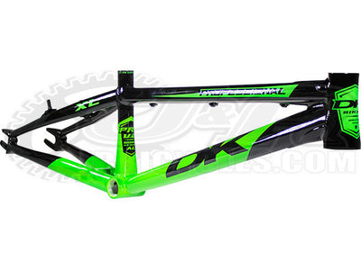 DK Professional V2 BMX Race Frame-Green/Black