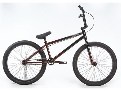 DK Cygnus 24" BMX Freestyle Bike-Black/Red