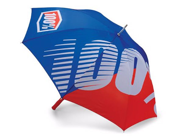 100% Premium Umbrella-Blue/Red - 1