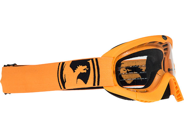 Dragon MX Goggles Youth-Orange/Clear - 1