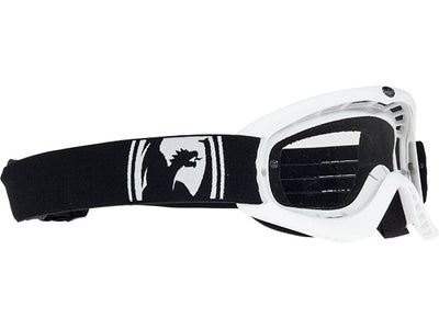 Dragon MX Goggles Youth-White/Clear
