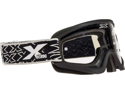 X-Brand Flat Out Goggles-Matte Black/Clear