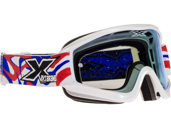 X-Brand Limited Goggles-Red/White/Blue - 1