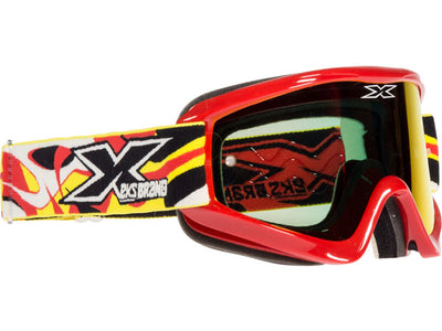 X-Brand Limited Goggles-Red/Yellow