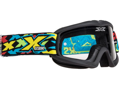X-Brand X-Grom Youth Goggles-Matte Black
