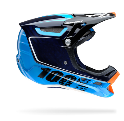 100% Aircraft Downhill Helmet-Bi-Turbo Blue