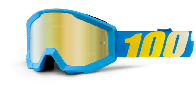100% Strata Jr Goggles-Blue - 1