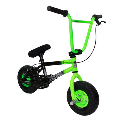 Fat Boy Mini BMX Bike The Assault Pro-Neon Green/Black