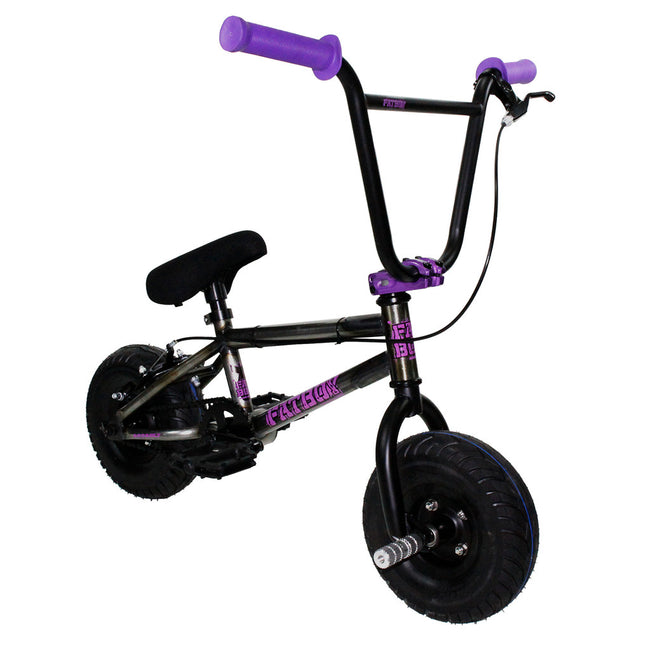 Fat Boy Mini BMX Bike The Assault Pro-Raw Purple - 1