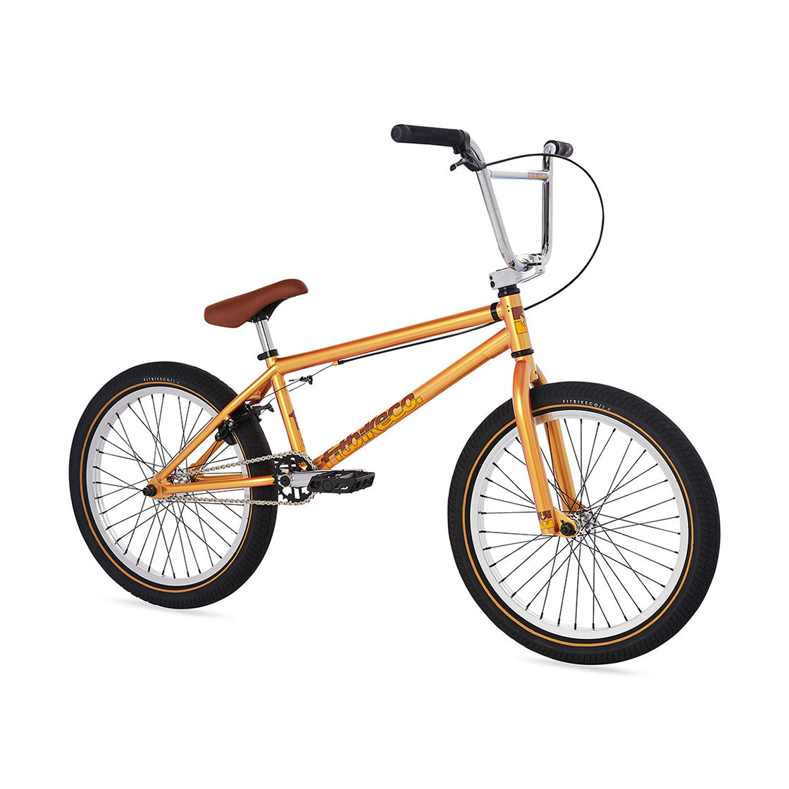 Fit 2023 Series One LG 20.75in TT BMX Freestyle Bike-Sunkist Pearl